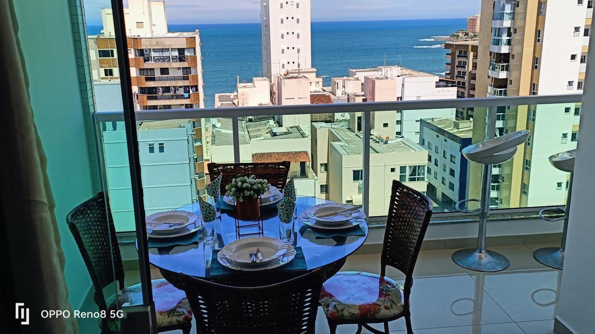 Magnifico Apto Com Vista Para O Mar, 2 Quartos, Maximo 6 Pessoas!!! Guarapari Luaran gambar