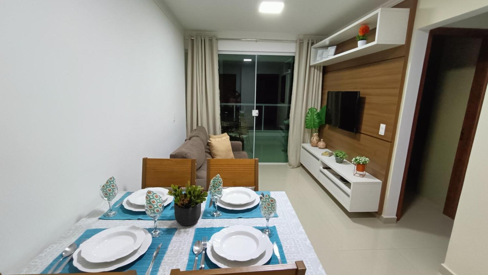 Magnifico Apto Com Vista Para O Mar, 2 Quartos, Maximo 6 Pessoas!!! Guarapari Luaran gambar